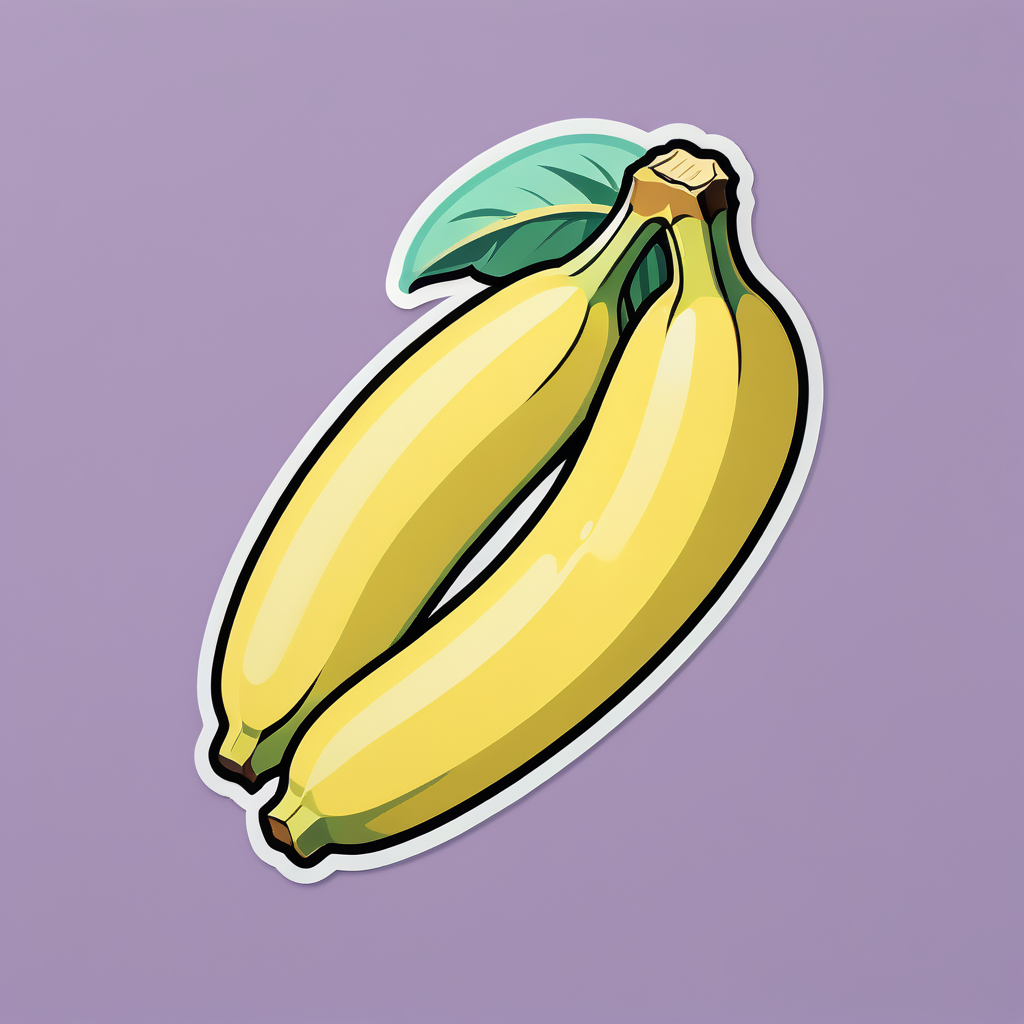 Banana Fresca sticker