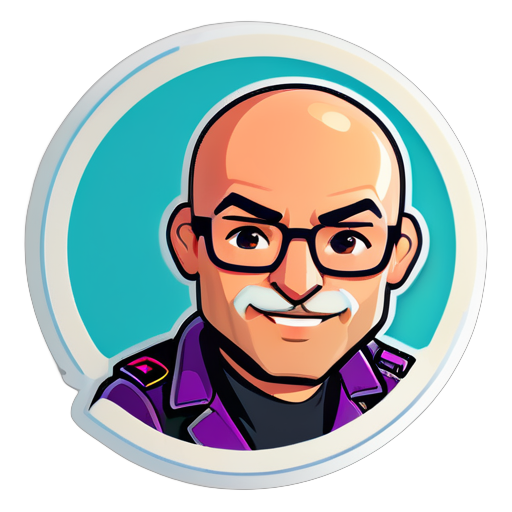 bald DevOps-Ingenieur sticker