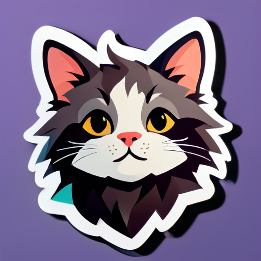 cat
 sticker