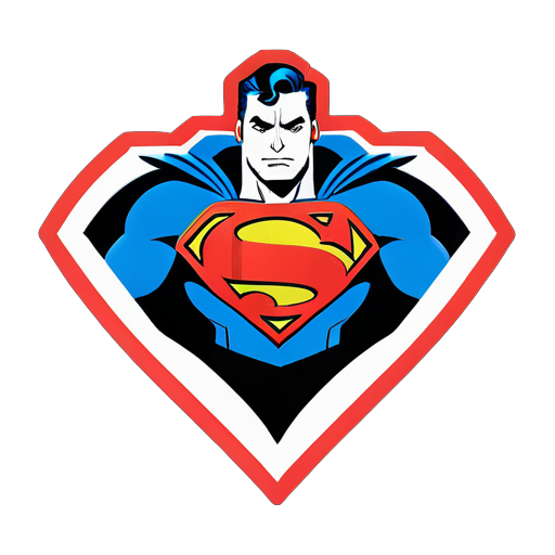 Superman sticker