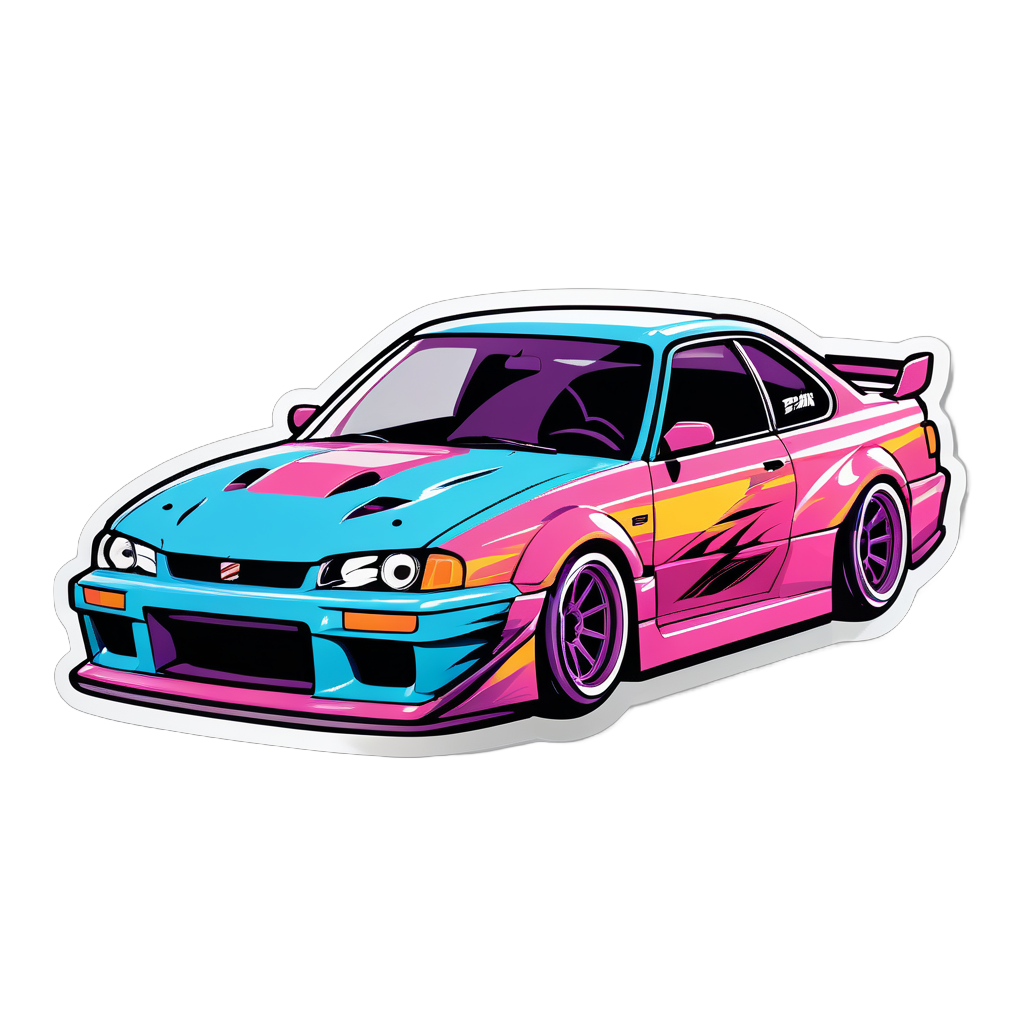 Drift Auto sticker