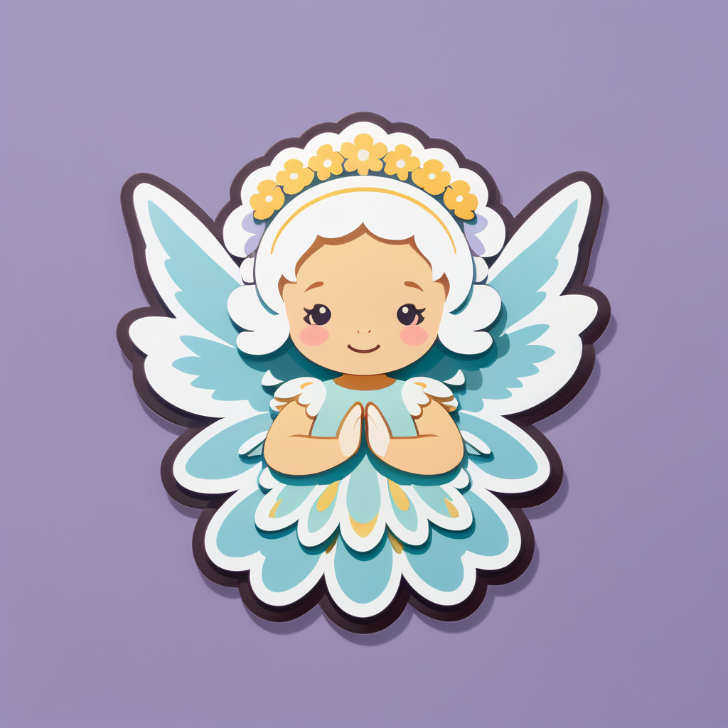 Anjo Gentil das Flores sticker