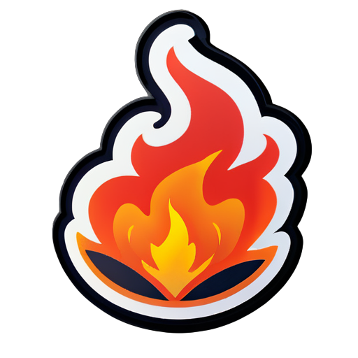 fire sticker