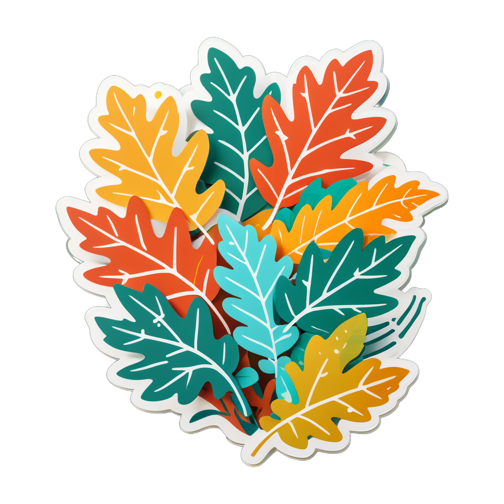 Rustling Leaves sticker