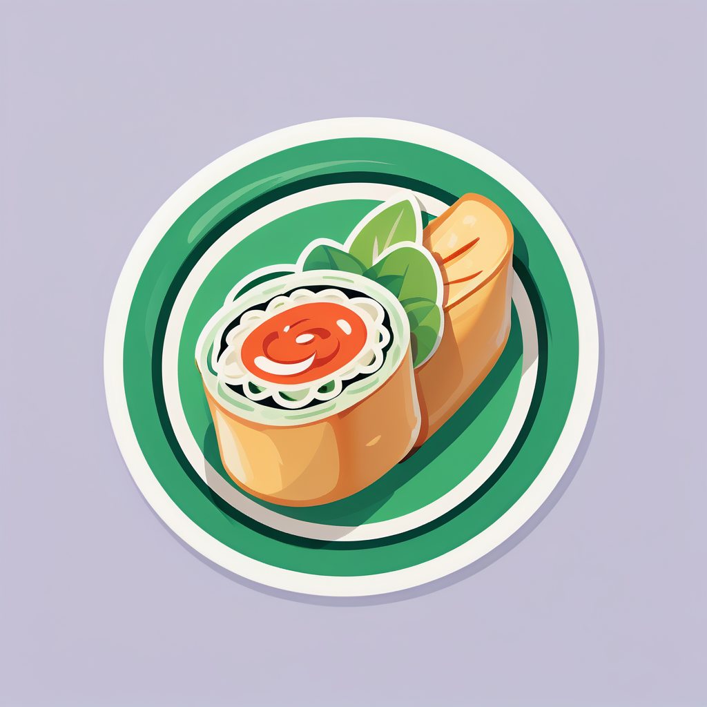 Fresh Spring Roll sticker