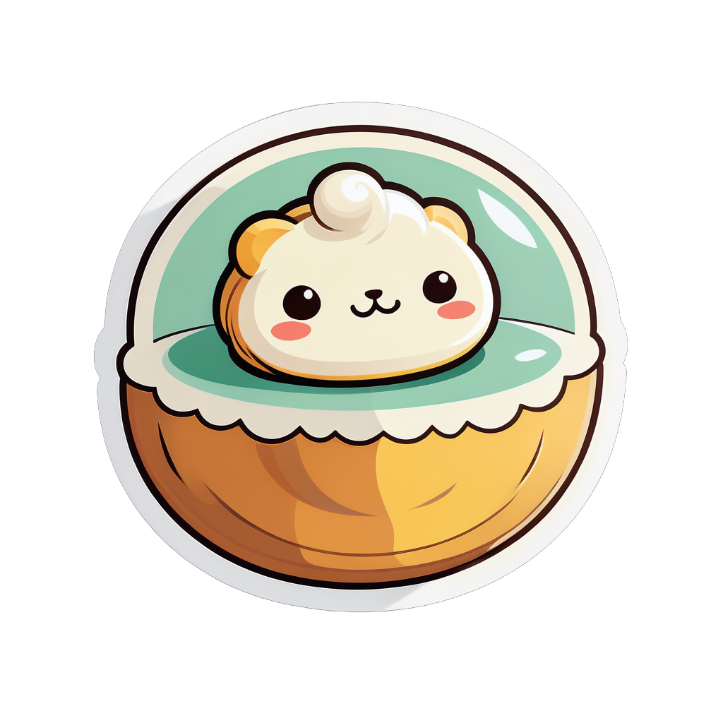 Dim Sum fofinho sticker