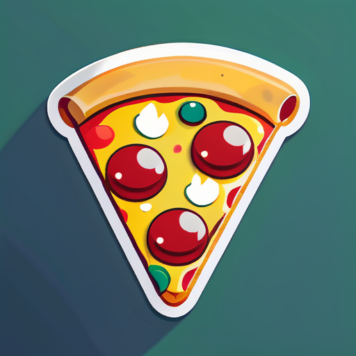 jogo de pizza sticker