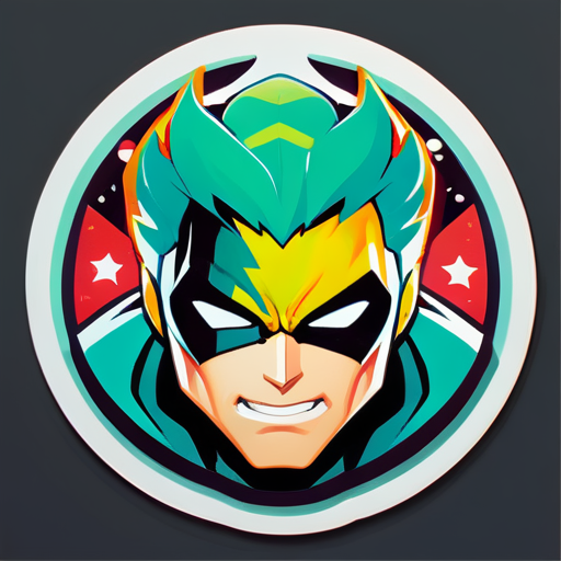 make me hero sticker