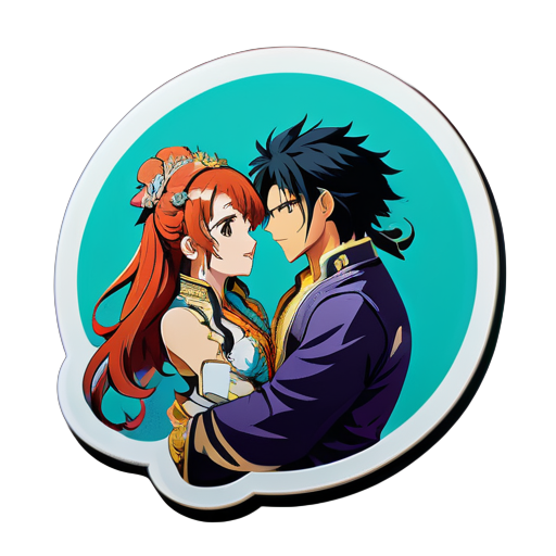 Kamasutra anime sticker