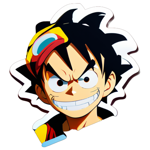 luffy sticker