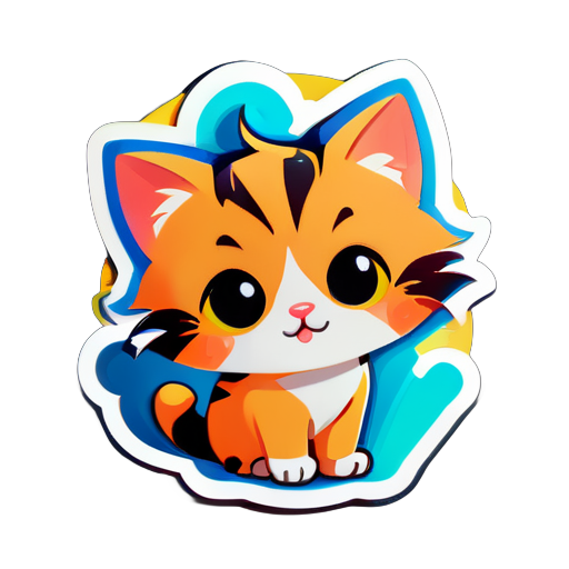 可愛的小貓 sticker