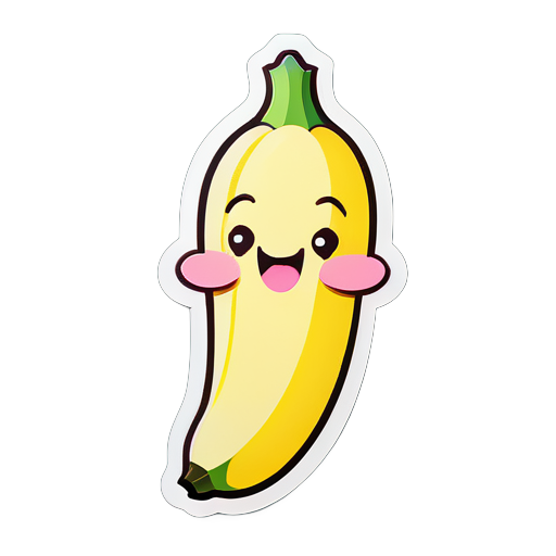 Banana Fofa sticker