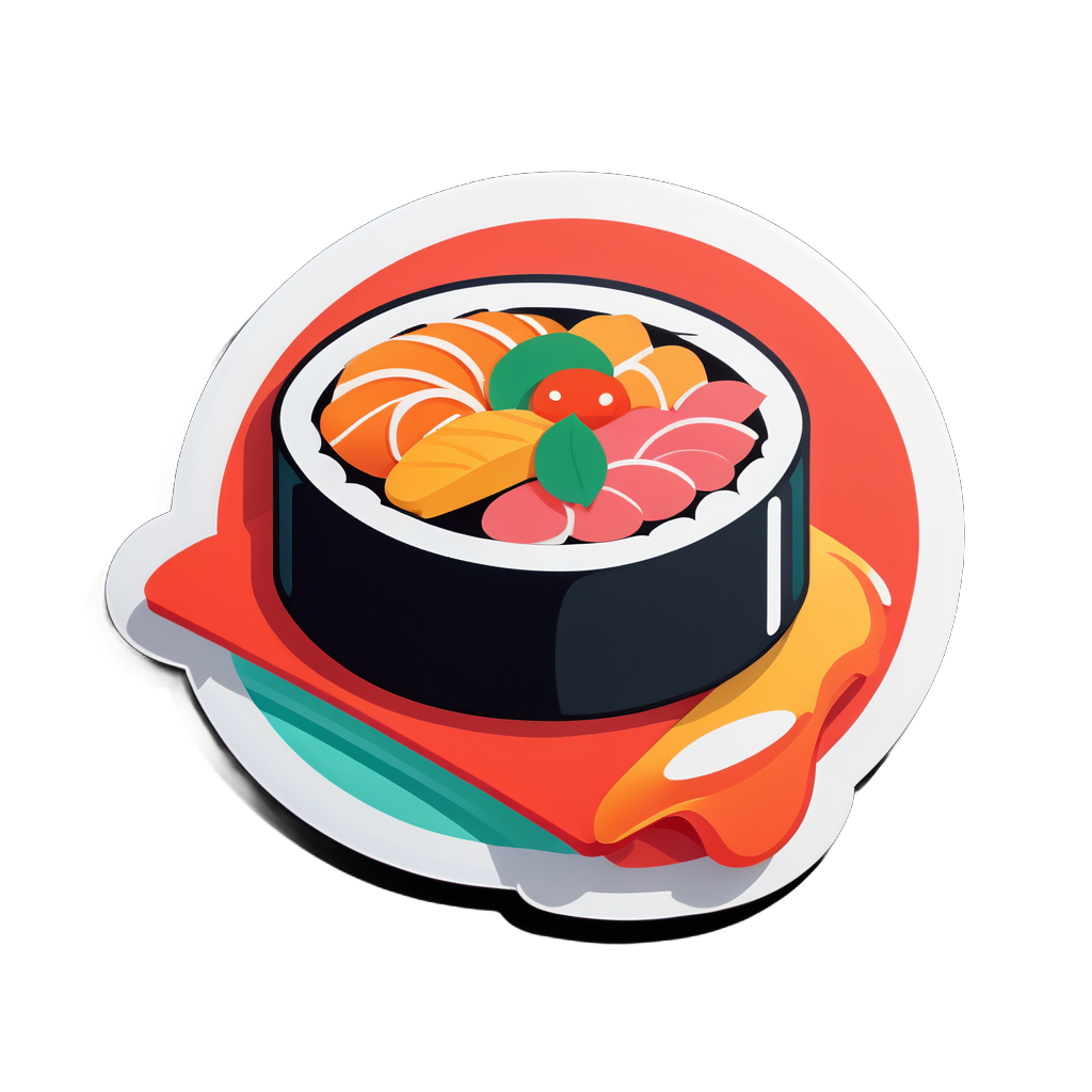 Delicioso Sushi sticker