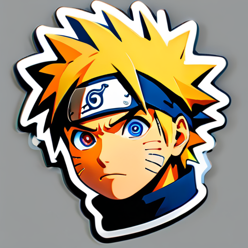 adesivo do naruto sticker