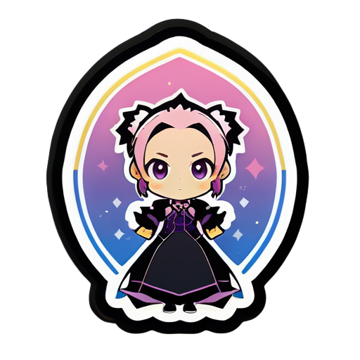 natsuki subaru from rezero sticker