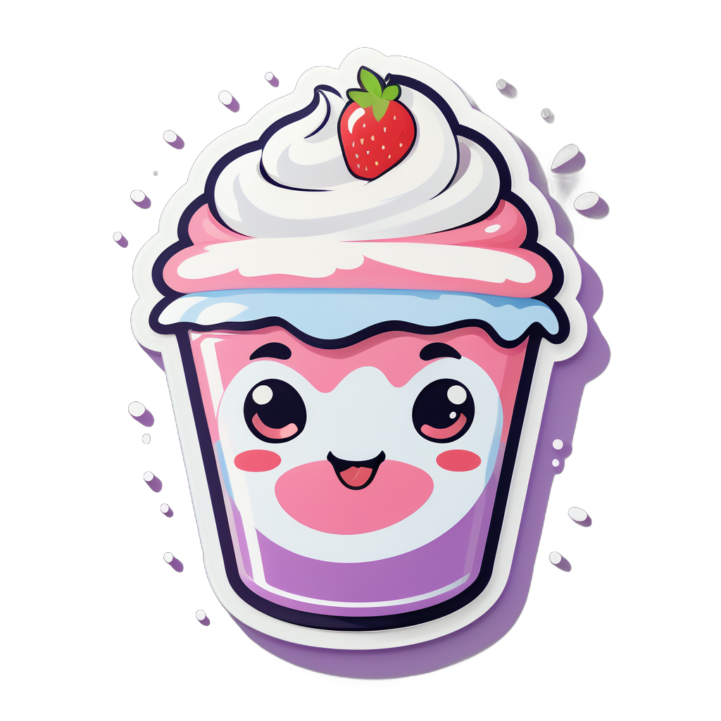 cute Yogurt sticker