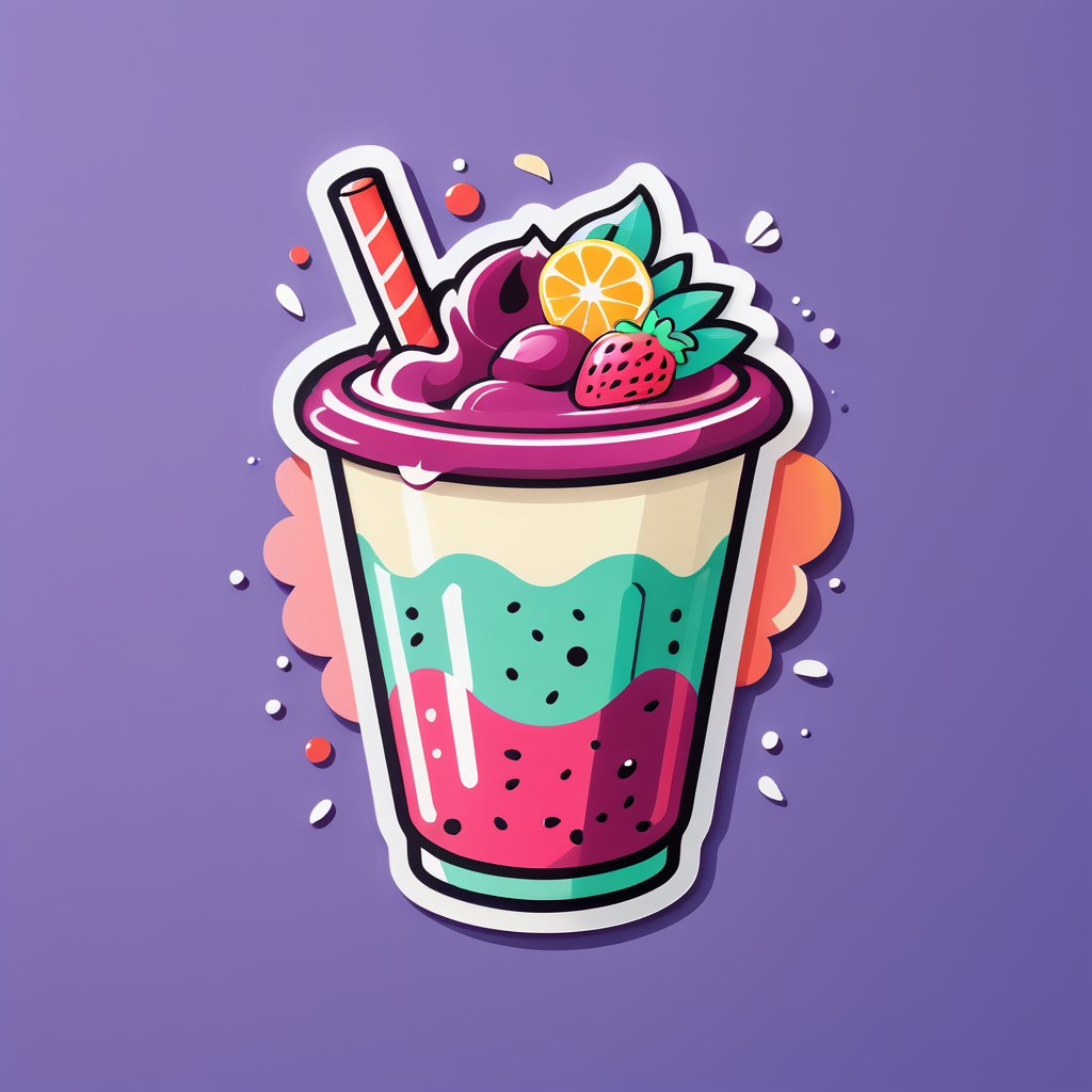 Leckerer Smoothie sticker