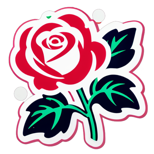 rose sticker