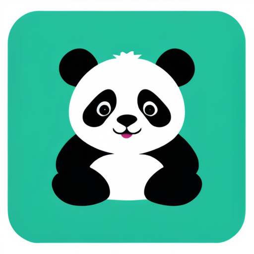 Panda sticker