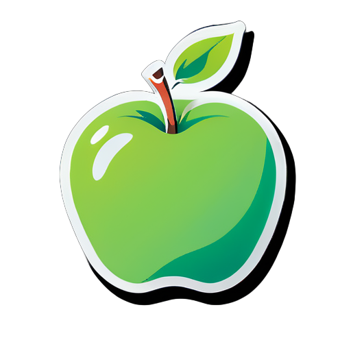 Apple sticker