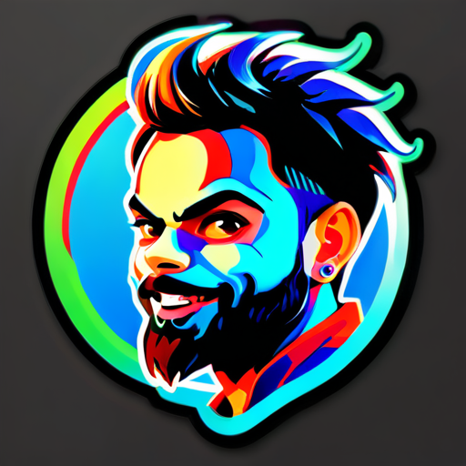 virat kholi sticker