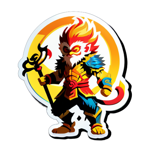 Sun Wukong sticker