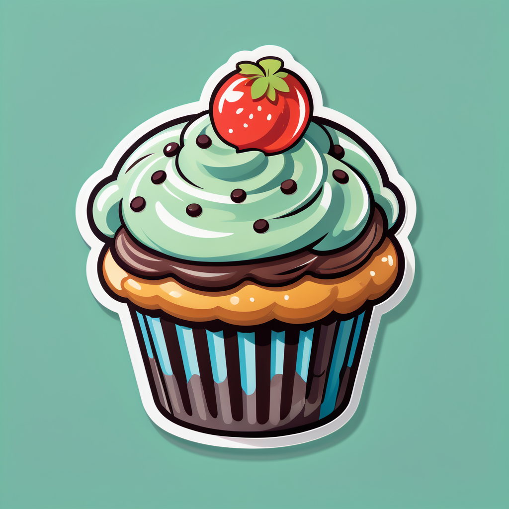 Muffin Fresco sticker