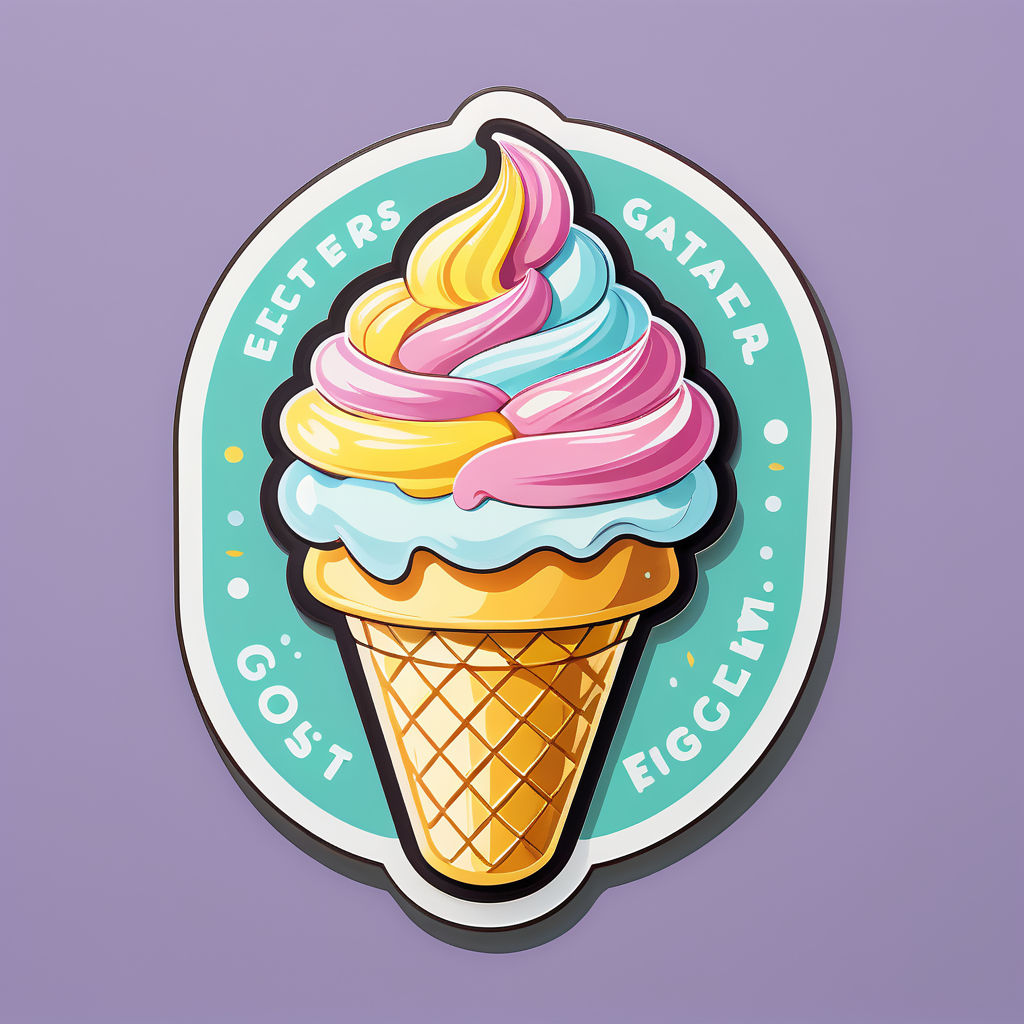 Fresh Gelato sticker