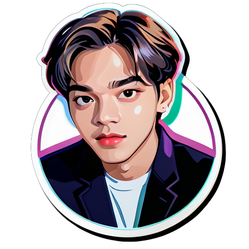 Generate BTs V sticker