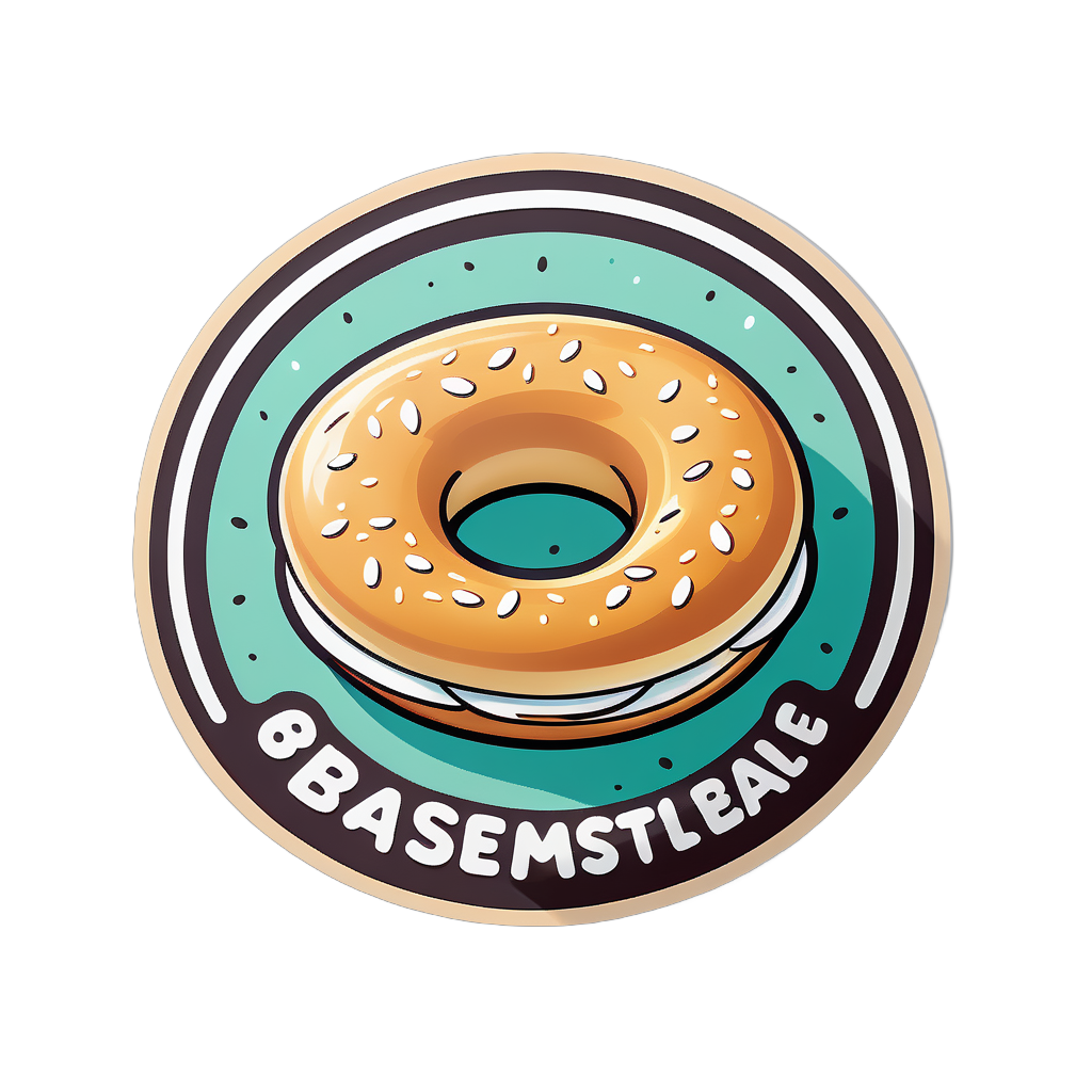 Pão Bagel sticker