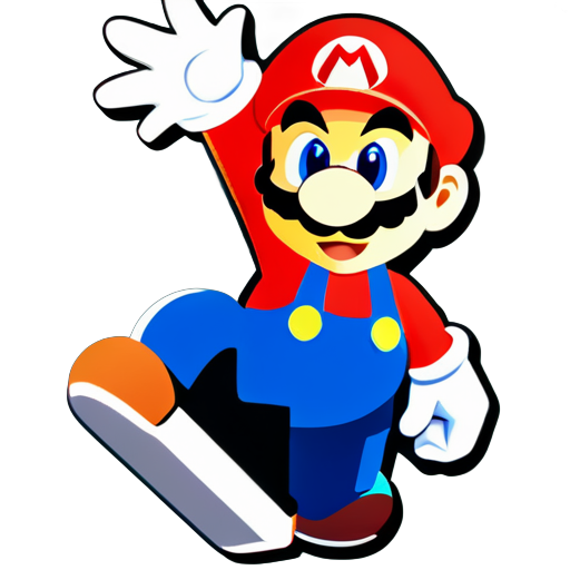 Super Mario sticker