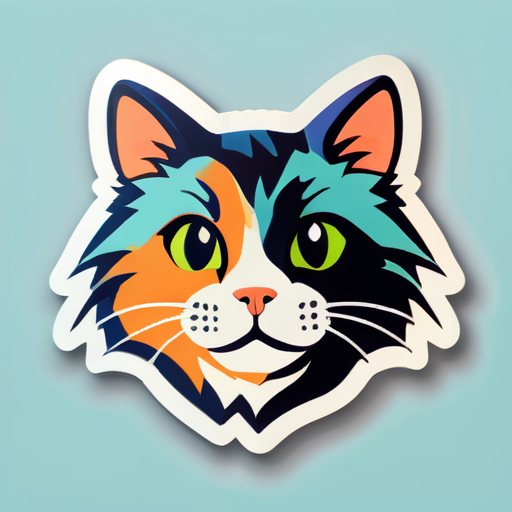 猫 sticker