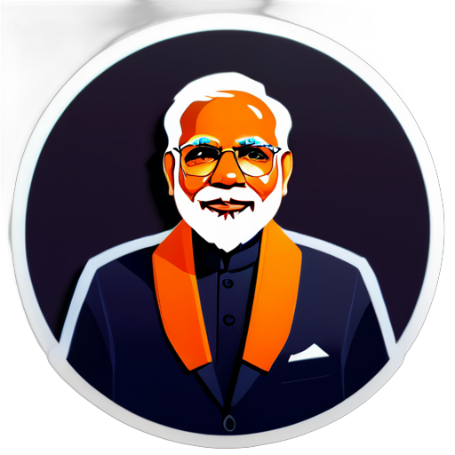 narendra modi sticker