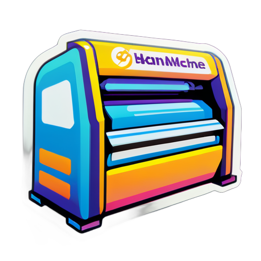 LEANMACHINE NAME STICKER sticker