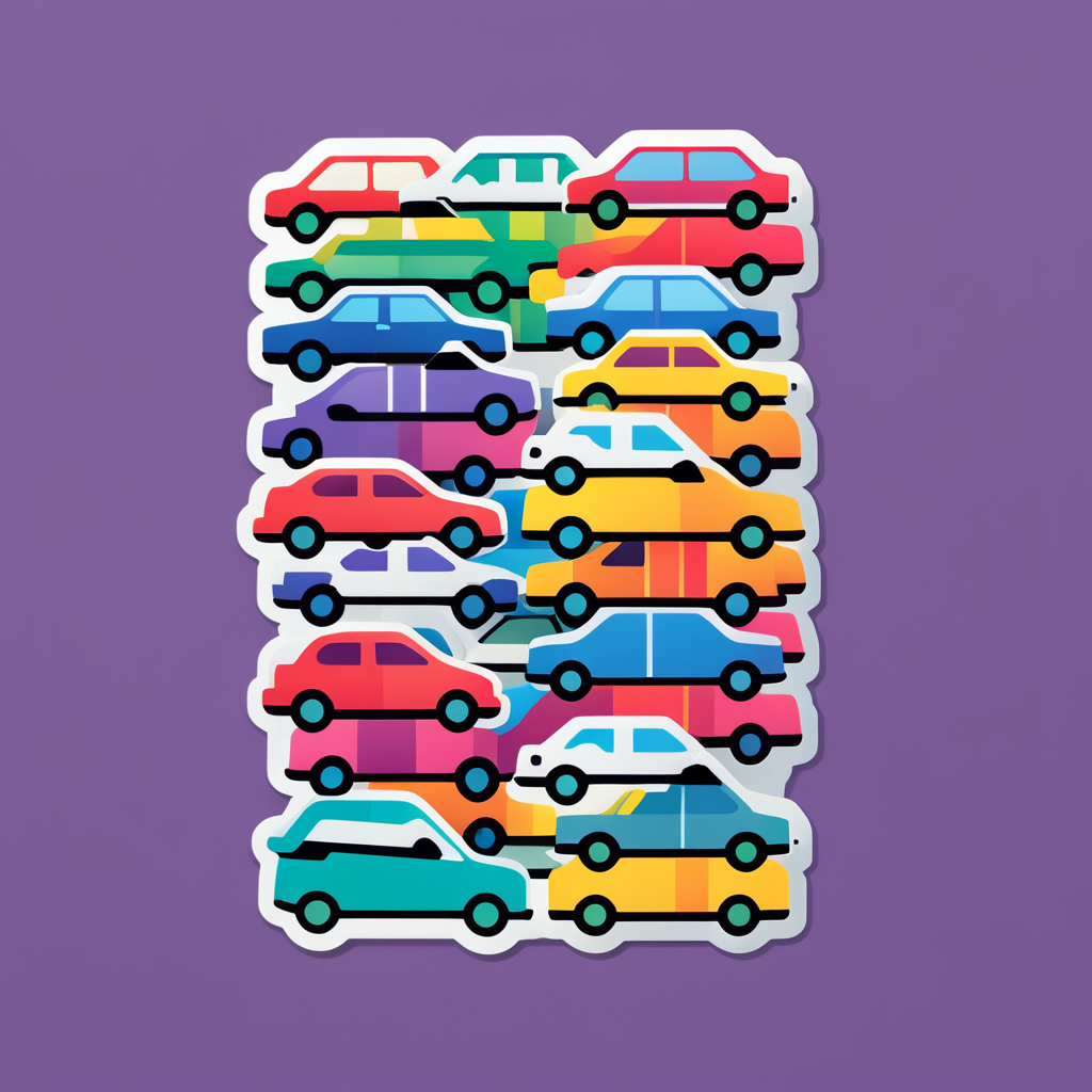 Traffic Jam sticker