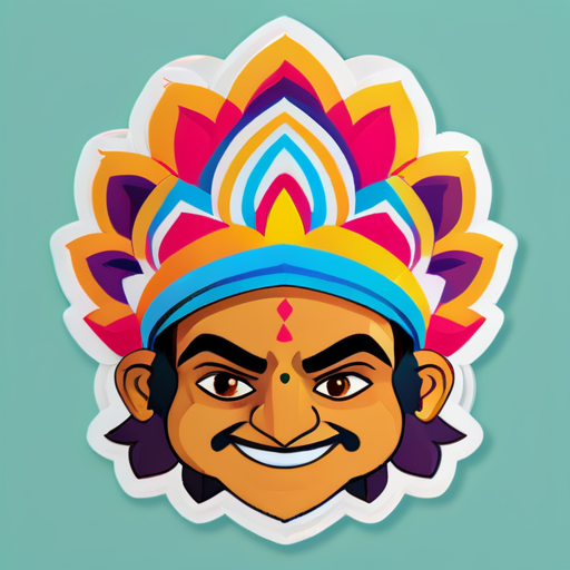 indian meme sticker