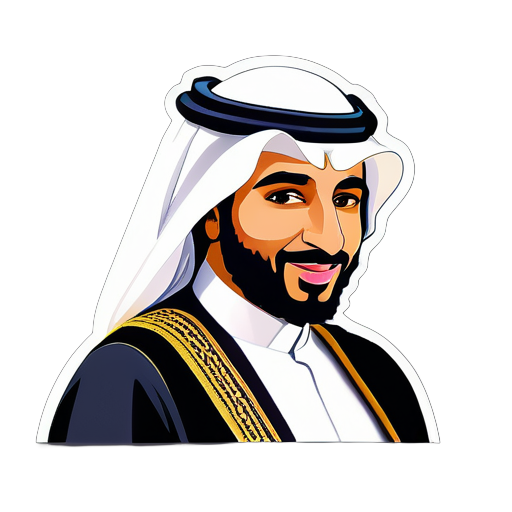 Le prince Mohammed bin Salman bin Abdulaziz Al Saud sticker