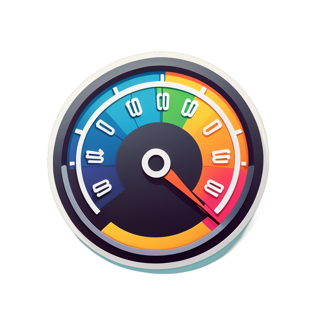 Speedometer sticker