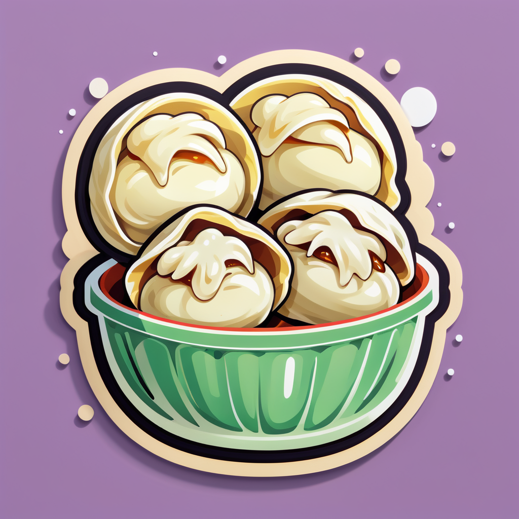 Délicieux Dumplings sticker