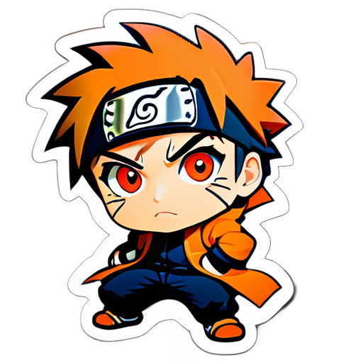 naruto chibi sticker