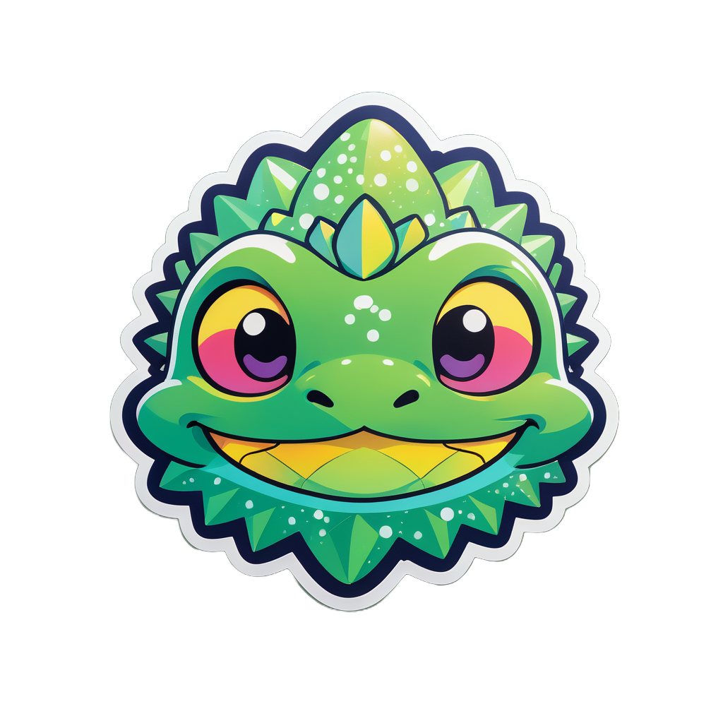 Dazzling Kappa sticker