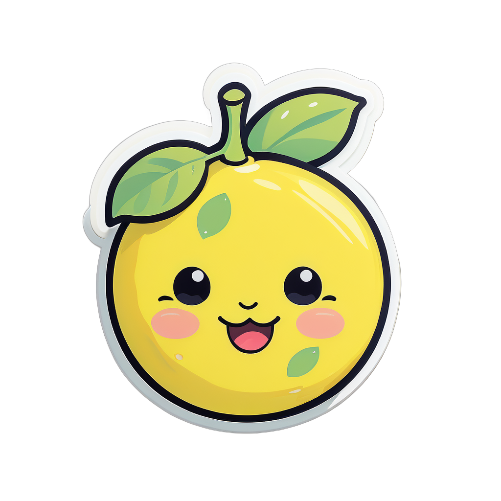 Lemon dễ thương sticker