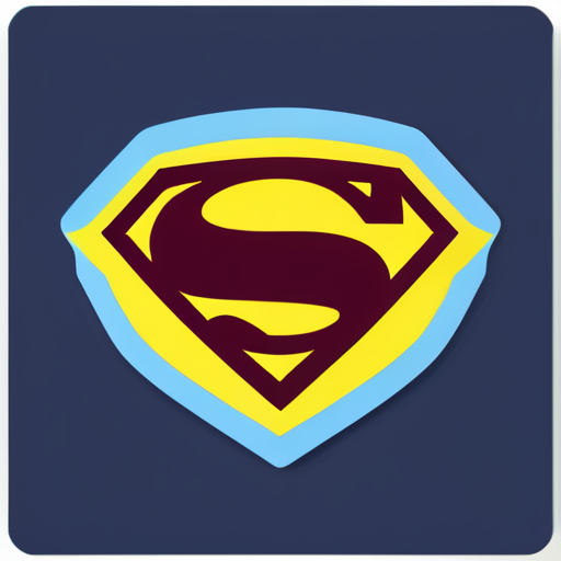 superman sticker