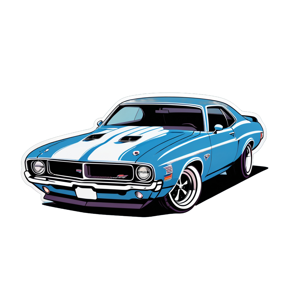 American Muscle sticker