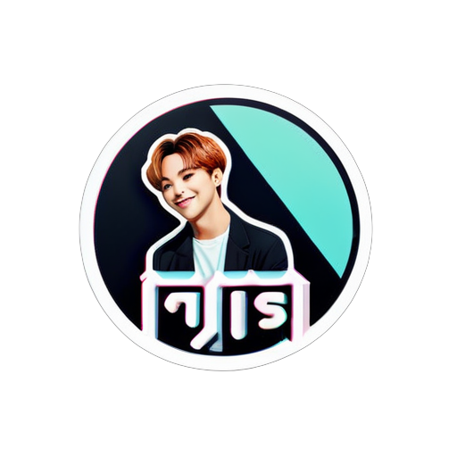 ein Aufkleber von BTS sticker