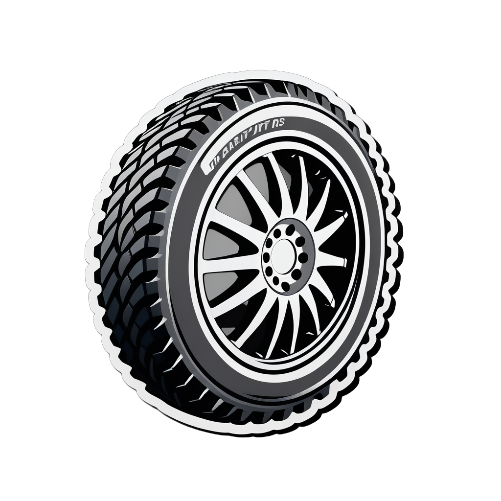 Tire Treads sticker