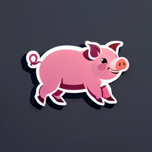 pig sticker