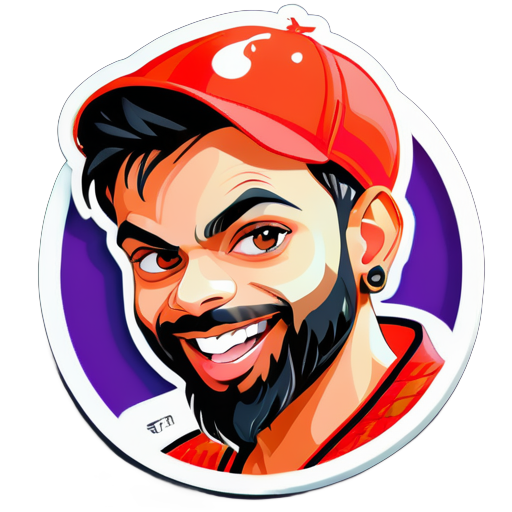 virat kholi sticker