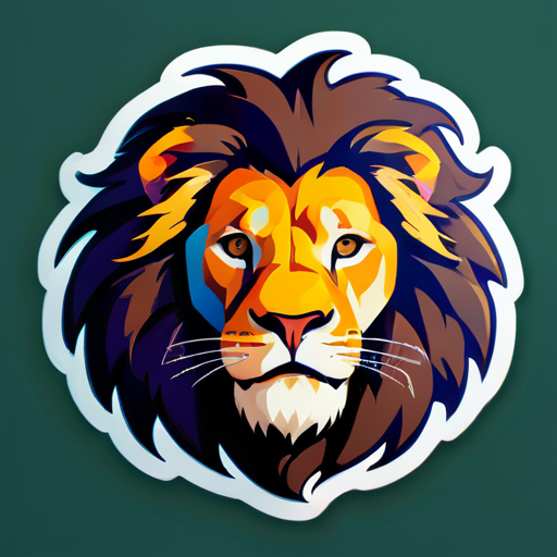 lion sticker