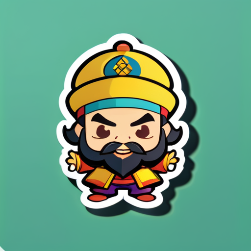 cartoon hua tuo sticker